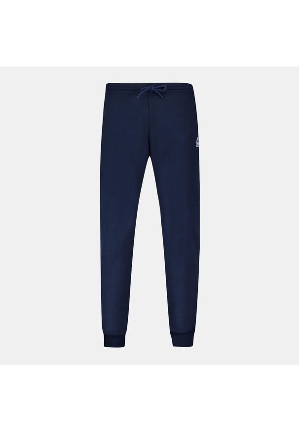 Wąskie spodnie do biegania Le Coq Sportif N°2. Kolor: niebieski. Materiał: dresówka. Sport: fitness