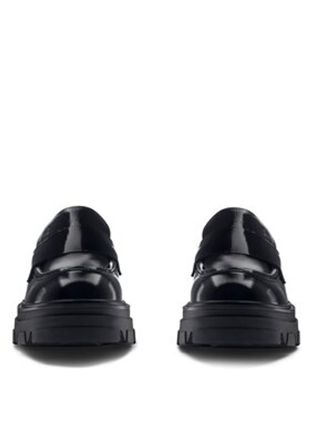 Badura Loafersy VILA-2876 Czarny. Kolor: czarny. Materiał: skóra