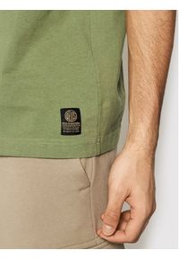 Deus Ex Machina T-Shirt Plain Military DMP201810 Zielony Boxy Fit. Kolor: zielony. Materiał: bawełna #5