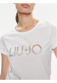 Liu Jo T-Shirt Ecs T-Shirt Basica M VA4216 JS923 Biały Regular Fit. Kolor: biały. Materiał: bawełna #2