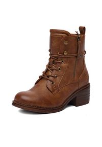 Beverly Hills Polo Club Trzewiki CEO-WS12630-02 Brązowy. Kolor: brązowy. Materiał: skóra, materiał #5