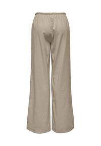 only - ONLY Spodnie materiałowe Laris 15364313 Beżowy Relaxed Fit. Kolor: beżowy. Materiał: wiskoza #3