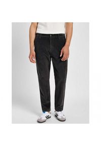 Lee - LEE MĘSKIE SPODNIE SZTRUKSOWE LEE CARPENTER DARK MUTED GRAY 112359177. Materiał: sztruks
