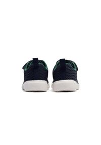 Sneakersy dla dzieci Hummel Actus Ml Recycled. Okazja: na uczelnię. Kolor: niebieski. Materiał: syntetyk, nubuk, materiał. Sport: joga i pilates