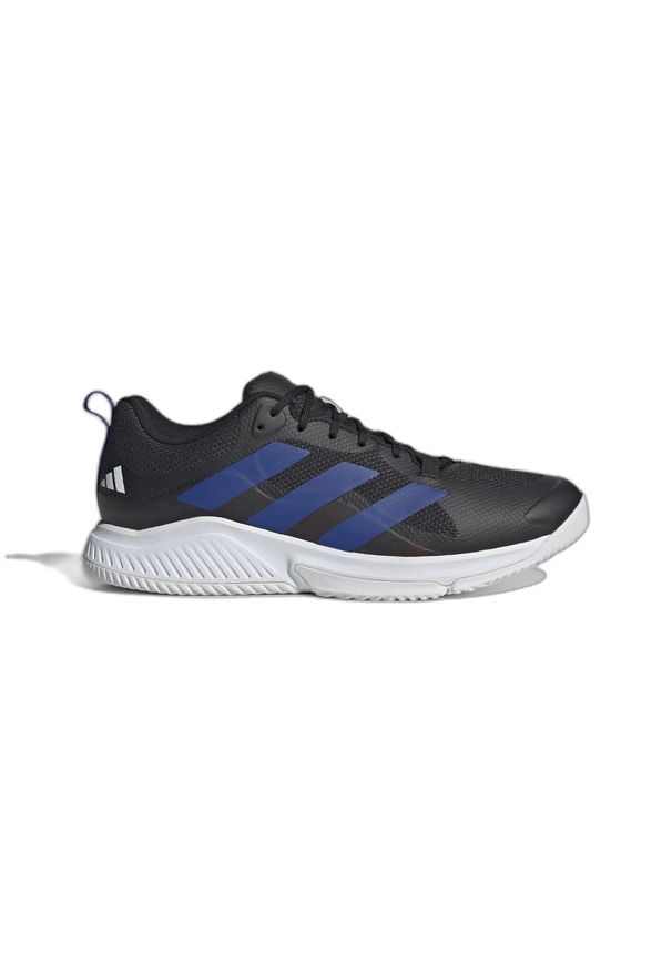 Adidas - Buty halowe adidas Court Team 2.0. Kolor: niebieski, czarny, wielokolorowy. Sport: siatkówka, turystyka piesza