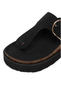 DeeZee Japonki CEO-LB-P2180 Czarny. Kolor: czarny. Materiał: materiał #3