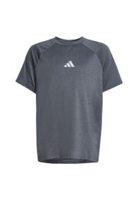 Adidas - Koszulka All Sports Favorite Kids. Kolor: czarny, szary, wielokolorowy. Materiał: materiał. Technologia: ClimaCool (Adidas). Sport: joga i pilates