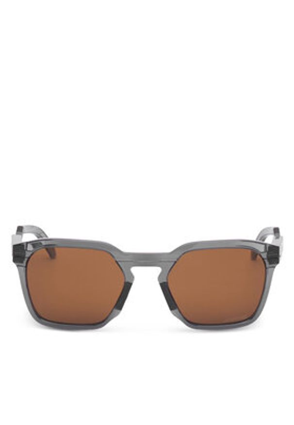Oakley Okulary przeciwsłoneczne MOTO GP Hstn Sq 0OO9533 95330854 Szary ciemny. Kolor: szary