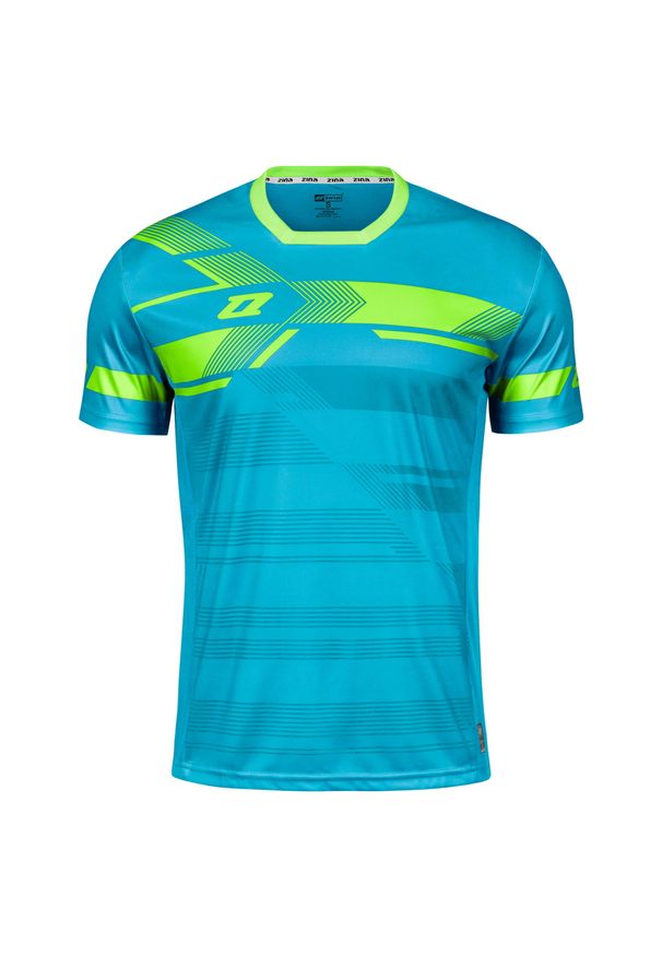 ZINA - Koszulka do piłki nożnej dla dzieci Zina La Liga Junior. Kolor: niebieski, wielokolorowy, żółty