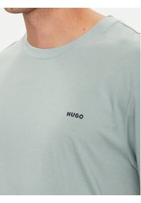 Hugo T-Shirt Dero222 50466158 Zielony Regular Fit. Kolor: zielony. Materiał: bawełna #3