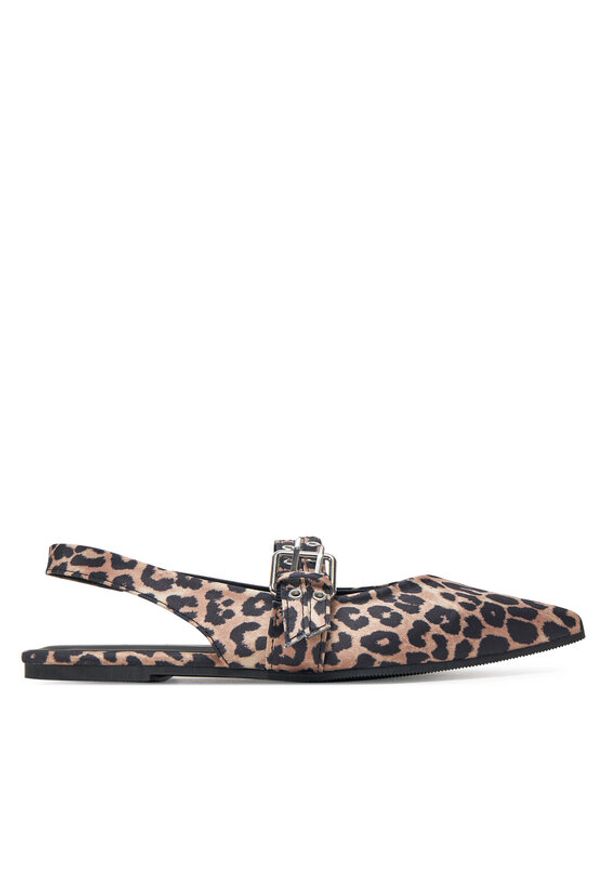 ONLY Shoes Baleriny OnLaura-5 15348050 Beżowy. Kolor: beżowy. Materiał: skóra