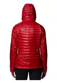 MOUNTAIN HARDWEAR - Kurtka przejściowa damska Mountain Hardwear Ghost Shadow Hoody. Kolor: czerwony. Materiał: syntetyk. Sport: turystyka piesza