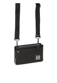 Kazar - Elegancka skórzana saszetka męska do ręki i na ramię. Kolor: czarny. Materiał: skóra #2