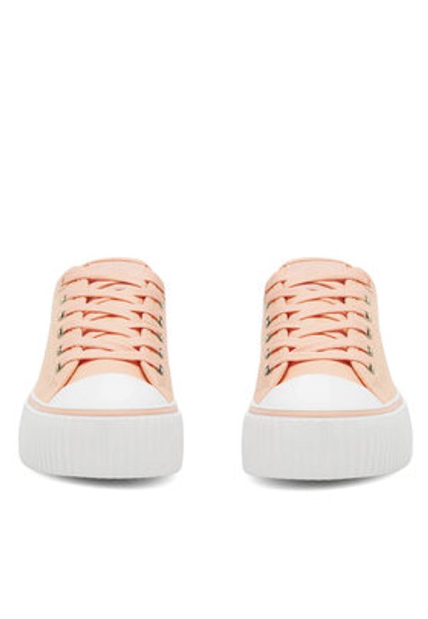 Beverly Hills Polo Club Trampki W-BHPC027M Pomarańczowy. Kolor: pomarańczowy. Materiał: materiał