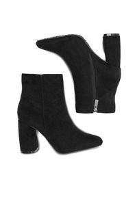 DeeZee Botki LS5079-08 Czarny. Kolor: czarny. Materiał: materiał #3