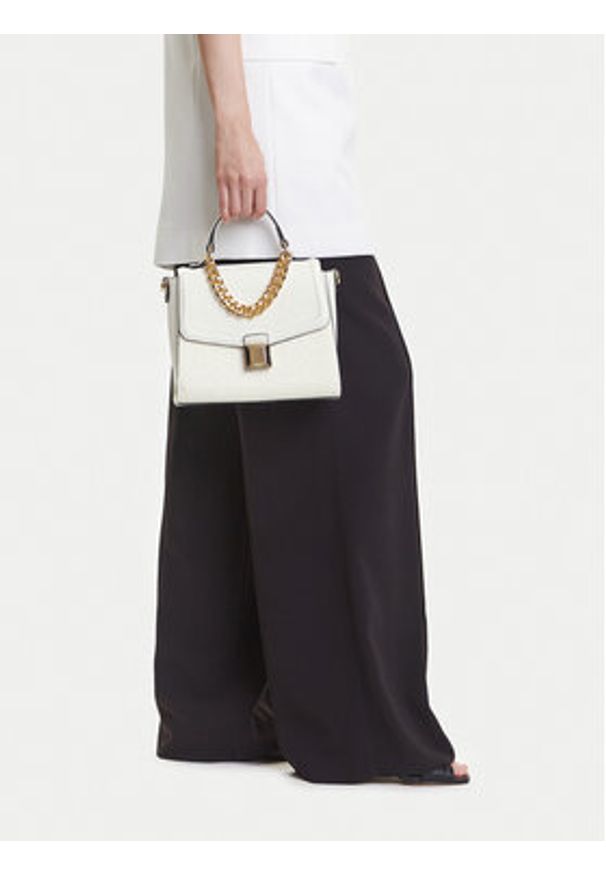 Aldo Torebka Dwiehann 13817553 Écru. Materiał: skórzane