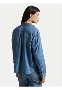 Polo Ralph Lauren Koszula jeansowa 211969457001 Niebieski Boxy Fit. Typ kołnierza: polo. Kolor: niebieski. Materiał: bawełna #3