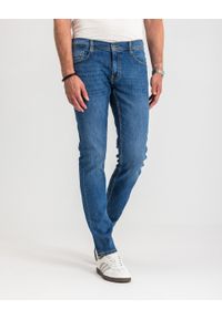 Męskie Spodnie Jeansowe Mustang Style Oregon Tapered Denim Blue 1017123 5000 623 #4