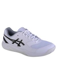 Asics - Buty do tenisa męskie, ASICS Gel-Dedicate 8 Clay. Kolor: biały, wielokolorowy, czarny. Materiał: materiał, syntetyk. Szerokość cholewki: normalna. Sport: tenis