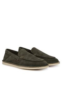 TOMMY HILFIGER - Tommy Hilfiger Mokasyny FM0FM05782 Zielony. Kolor: zielony. Materiał: zamsz, skóra #3