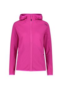 Bluza rozpinana damska CMP Spark Jacket Fix Hood. Kolor: różowy