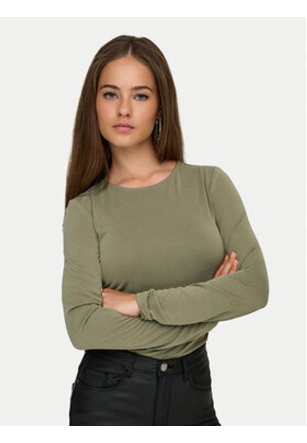 only - ONLY Bluzka Free Life 15365605 Zielony Regular Fit. Kolor: zielony. Materiał: syntetyk