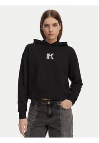 Karl Lagerfeld Jeans Bluza B2W20037 Czarny Regular Fit. Kolor: czarny. Materiał: bawełna #1