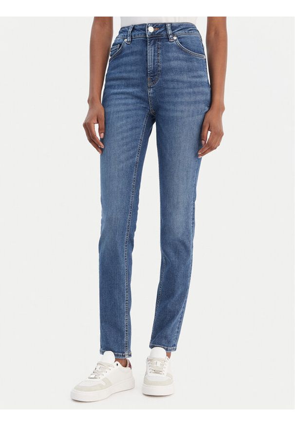 Hugo - HUGO Jeansy Girall 1 50558698 Niebieski Skinny Fit. Kolor: niebieski