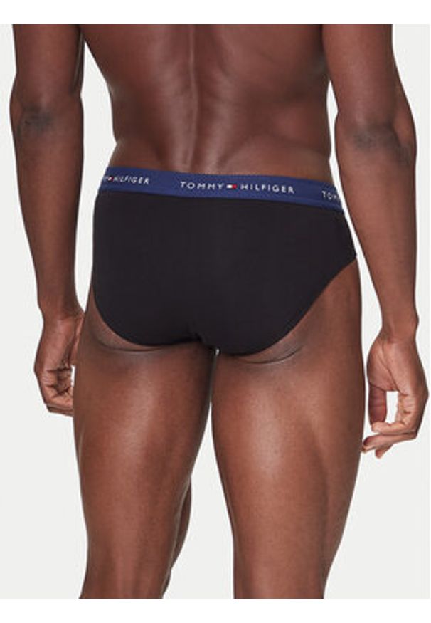 TOMMY HILFIGER - Tommy Hilfiger Komplet slipów UM0UM03471 Czarny. Kolor: czarny. Materiał: bawełna