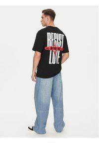 Karl Kani T-Shirt Resist Love 60300349 Czarny Relaxed Fit. Kolor: czarny. Materiał: bawełna #3