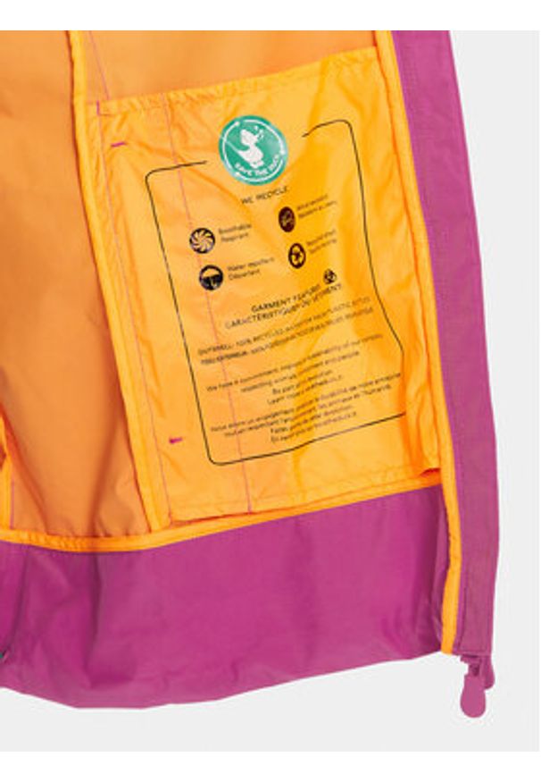 Save The Duck Kurtka przeciwdeszczowa Suki D31604W-WIND18 Różowy Regular Fit. Kolor: różowy. Materiał: syntetyk