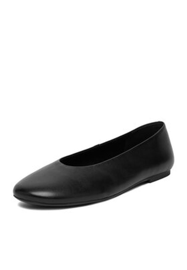 Gino Rossi - GINO ROSSI Baleriny C-V2127-241 Czarny. Kolor: czarny. Materiał: skóra