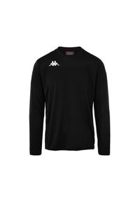 Jersey Kappa Dovol. Kolor: czarny. Materiał: jersey. Długość rękawa: długi rękaw. Sport: fitness