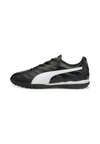 Buty do chodzenia męskie Puma King Pro 21 TT. Zapięcie: sznurówki. Kolor: biały, wielokolorowy, czarny. Materiał: materiał. Szerokość cholewki: normalna. Sport: turystyka piesza
