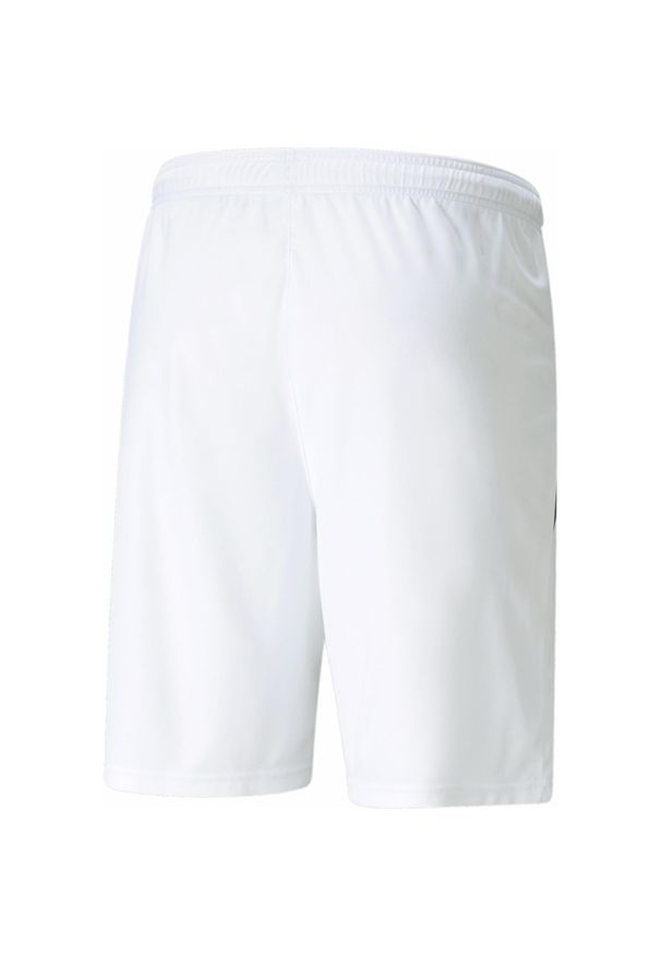 Puma - Męskie szorty piłkarskie teamLIGA PUMA White Black. Kolor: biały, wielokolorowy, czarny. Sport: piłka nożna