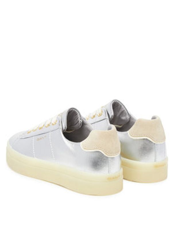 GANT - Gant Sneakersy 30531970 Srebrny. Kolor: srebrny. Materiał: skóra