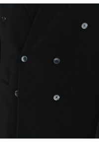 Pako Lorente - PAKO LORENTE – Czarna dwurzędowa marynarka męska. Okazja: na karnawał. Kolor: czarny. Materiał: poliester, bawełna #6