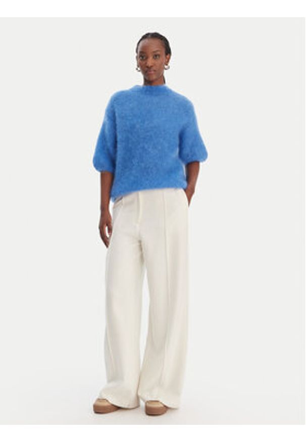 Dixie Sweter M277Y101A Niebieski Relaxed Fit. Kolor: niebieski. Materiał: syntetyk