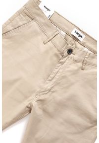 Wrangler - WRANGLER SPODNIE MĘSKIE CHINO CAMEL WASHED W16LHE49J. Materiał: materiał #6