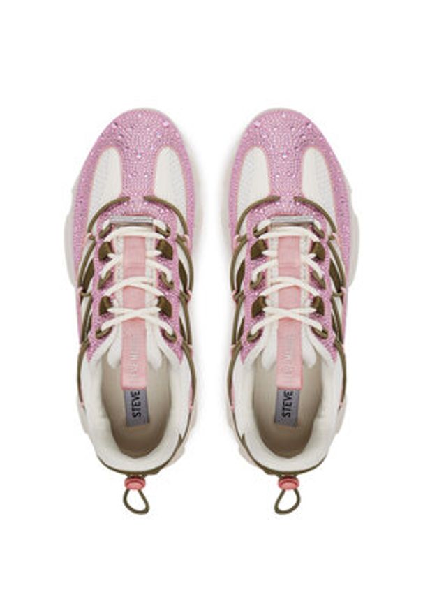 Steve Madden Sneakersy Magneto-R-E SM19000109 Zielony. Kolor: zielony. Materiał: materiał