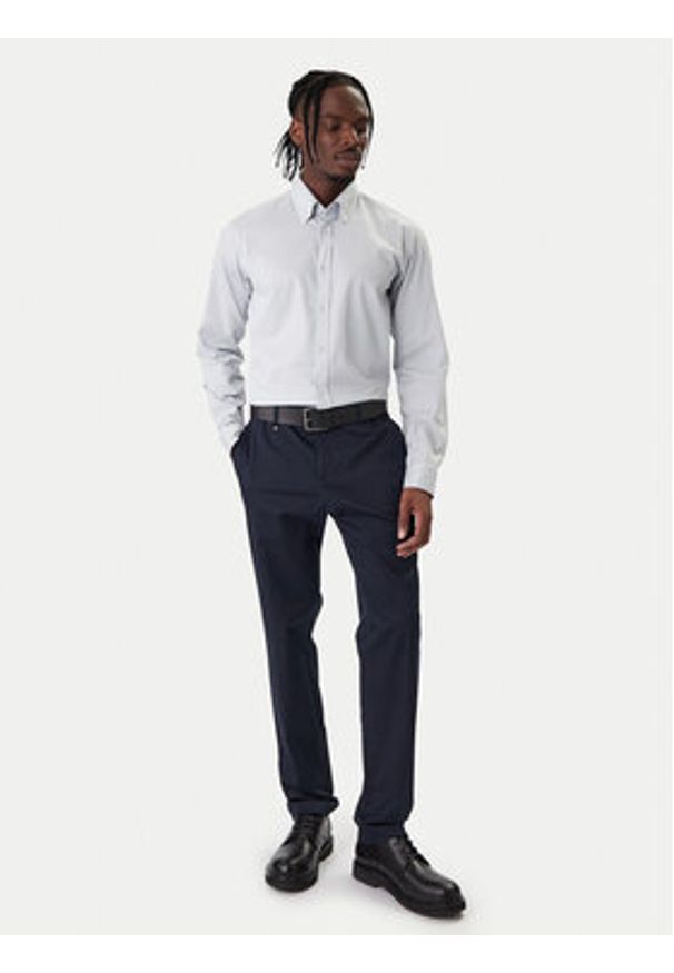 BOSS Koszula Rickert 50553001 Szary Regular Fit. Kolor: szary. Materiał: bawełna