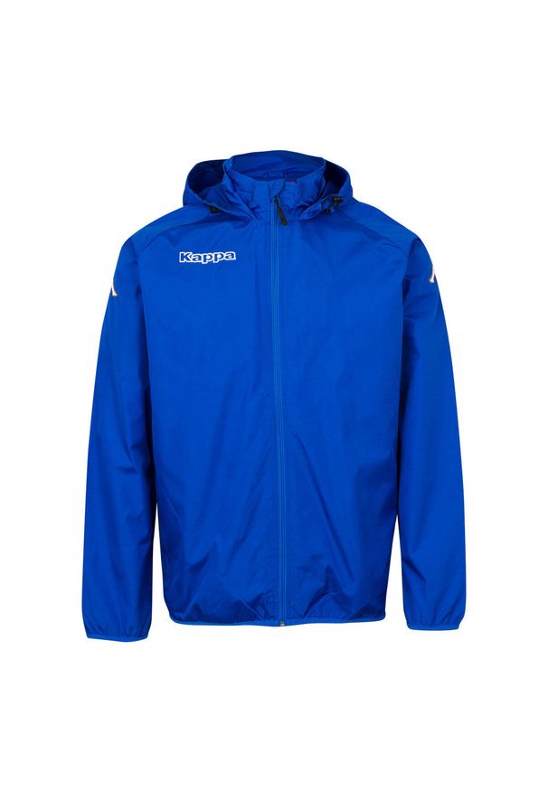Kurtka dziecięca Kappa Martio. Kolor: niebieski. Materiał: poliester. Sport: fitness