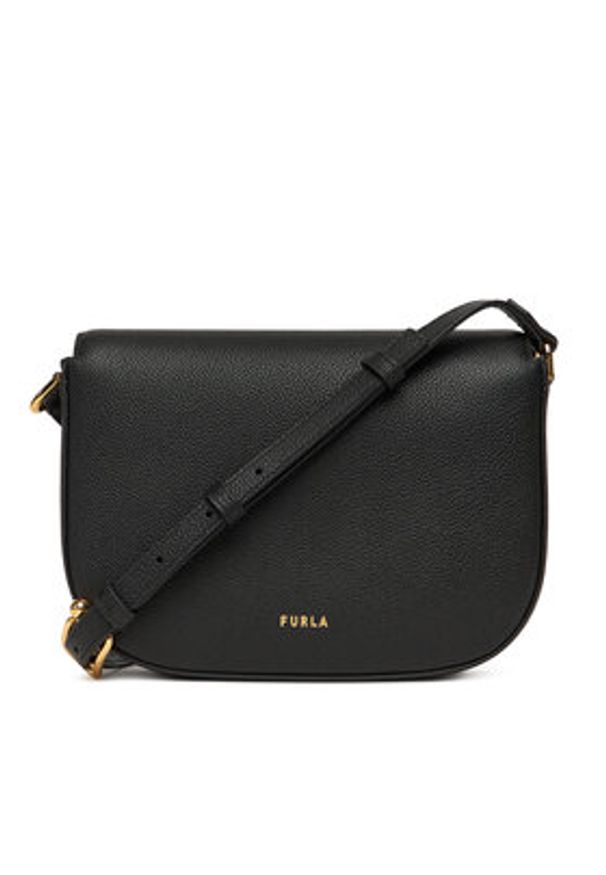 Furla Torebka WB01887 BX3036 CN O6000 Czarny. Kolor: czarny. Materiał: skórzane
