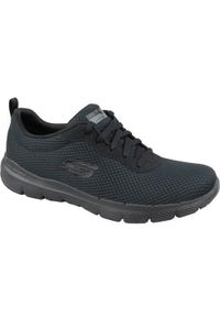 skechers - Buty do chodzenia damskie Skechers Flex Appeal 30. Zapięcie: sznurówki. Kolor: wielokolorowy, czarny. Materiał: materiał, syntetyk, tkanina. Szerokość cholewki: normalna. Sport: turystyka piesza