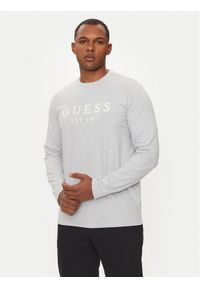 Guess Longsleeve U4RI11 K6YW0 Szary Regular Fit. Kolor: szary. Materiał: bawełna. Długość rękawa: długi rękaw