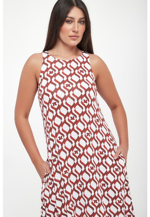 Max Mara Beachwear - Sukienka midi Paste MAX MARA BEACHWEAR. Długość: midi