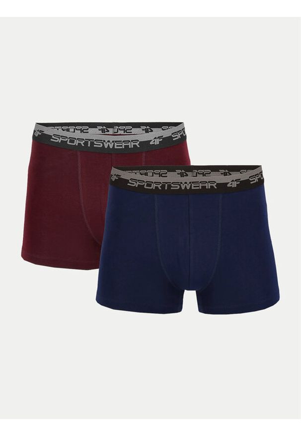 4f - 4F Komplet bokserek 4FWSS24UBXSM036 Kolorowy. Materiał: bawełna. Wzór: kolorowy
