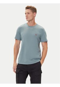 Parajumpers T-Shirt Patch 25WMPMTSEY29 Zielony Regular Fit. Kolor: zielony. Materiał: bawełna