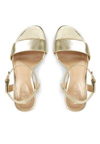 Lauren Ralph Lauren - LAUREN RALPH LAUREN Sandały Gwen 802940587001 Złoty. Kolor: złoty. Materiał: skóra #3