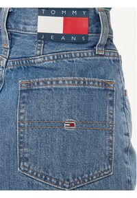 Tommy Jeans Szorty jeansowe DW0DW17646 Niebieski Mom Fit. Kolor: niebieski. Materiał: jeans, bawełna #3